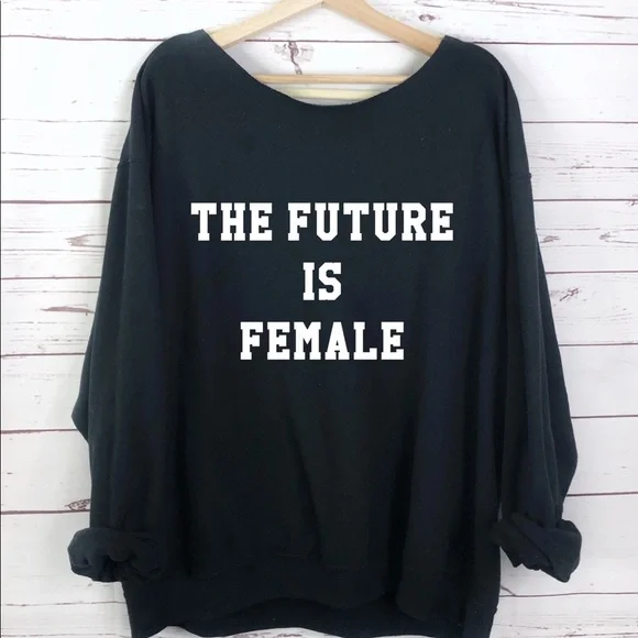 NEW The future is female Sweater, Womens sweater - Picture 1 of 5